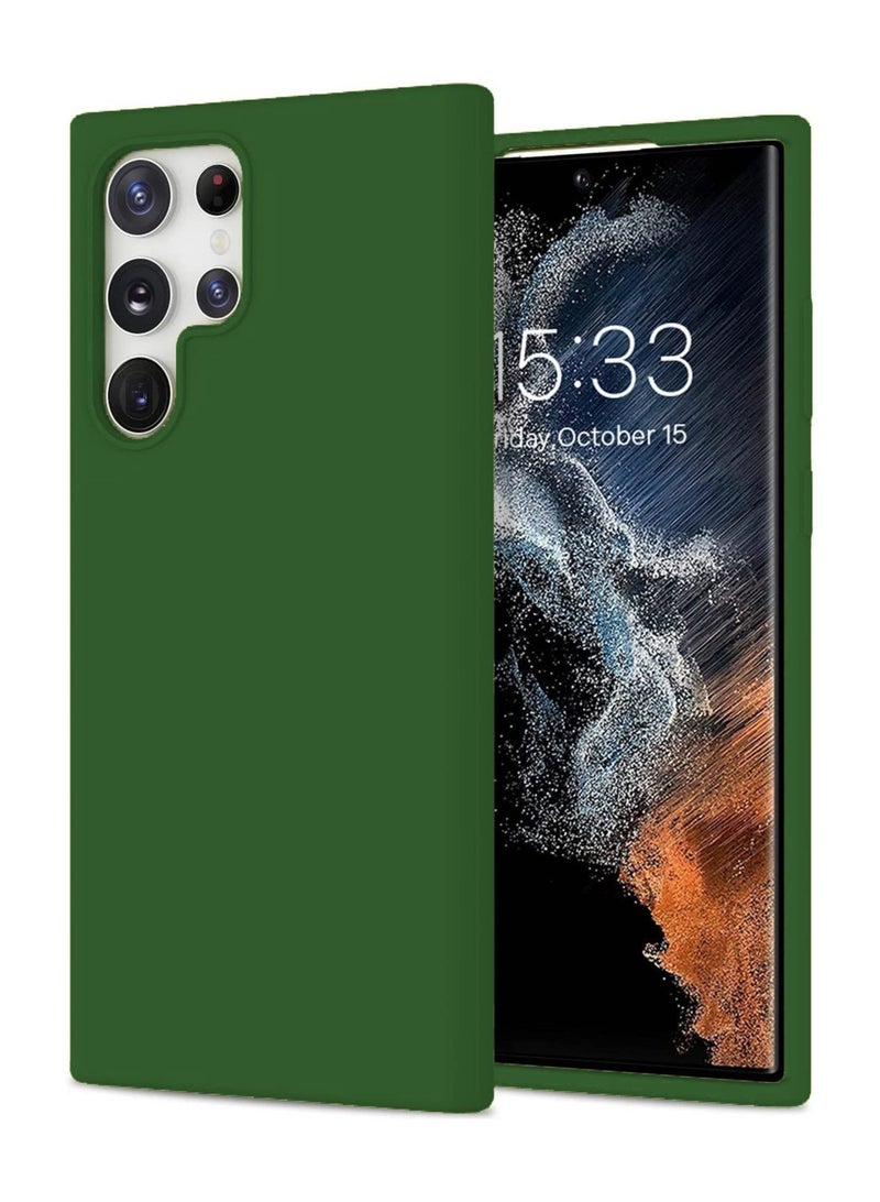 ELTRAZONE غطاء هاتف سامسونج جالاكسي S23 ألترا أسود نحيف يناسب غطاء خلفي من TPU مرن - Image 1