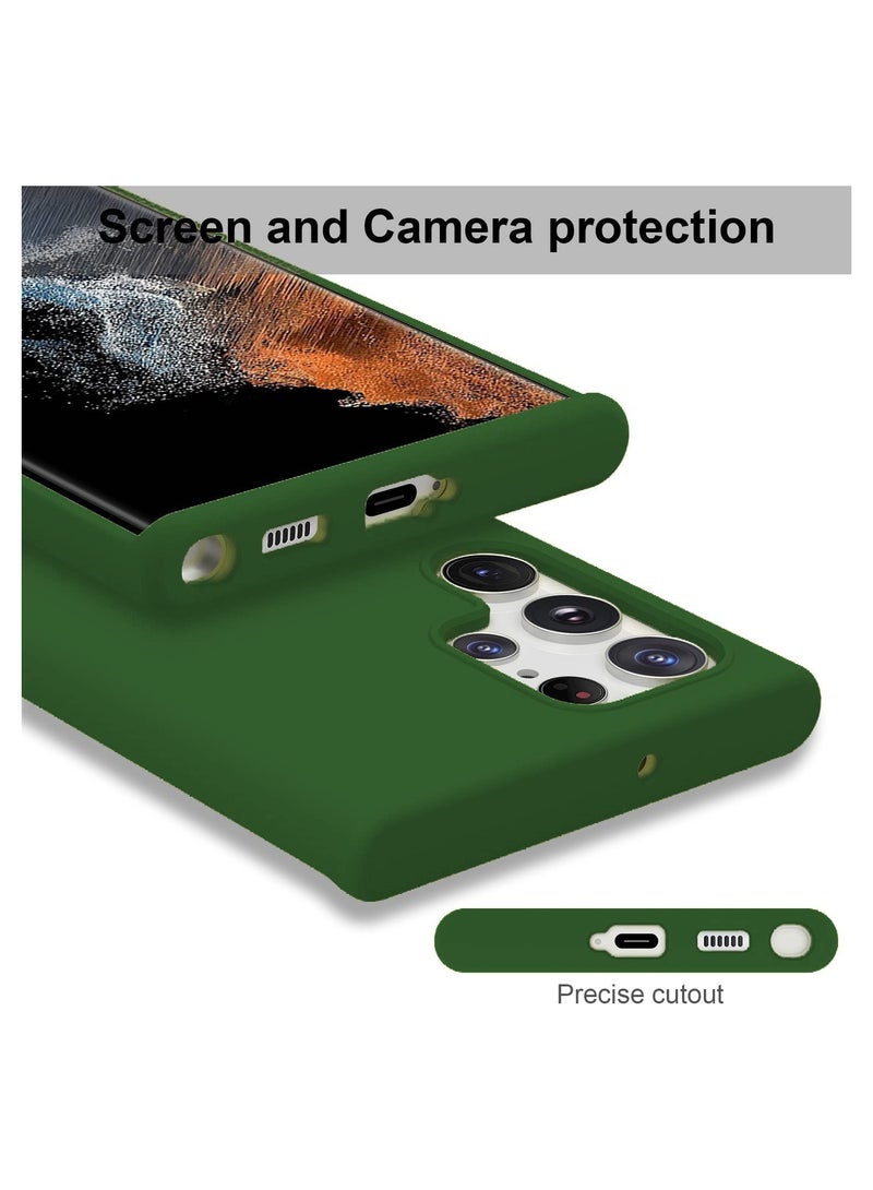 ELTRAZONE غطاء هاتف سامسونج جالاكسي S23 ألترا أسود نحيف يناسب غطاء خلفي من TPU مرن - Image 3