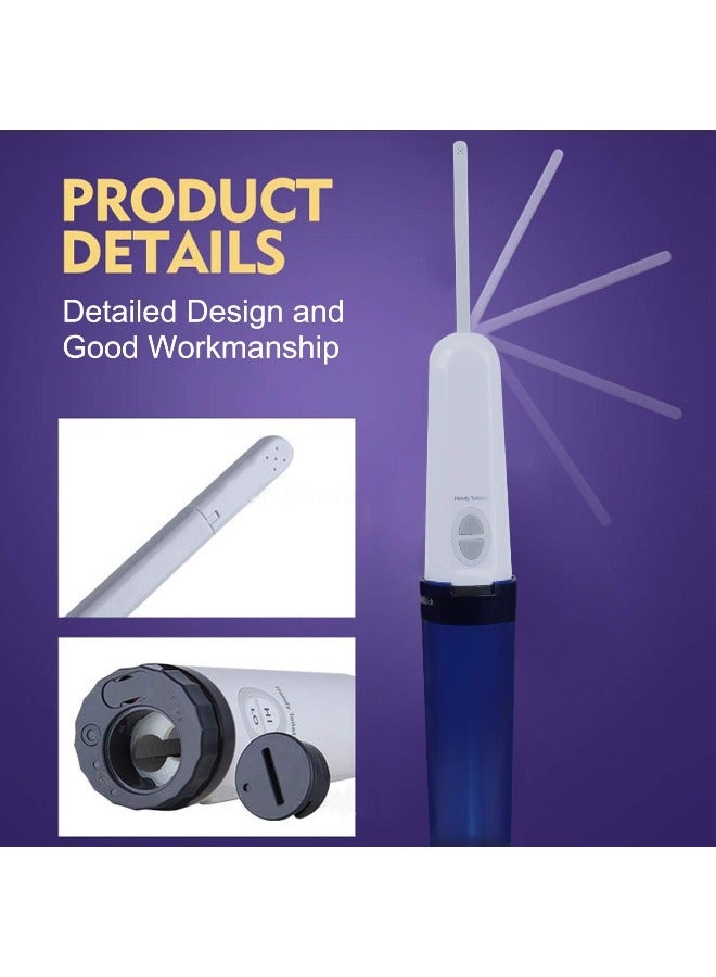 عربست محمول مبولة ، مبولة كهربائية مع كابل الناقل التسلسلي العام ، أنثى مبولة السفر للاستخدام الشخصي ( الأزرق ) - Image 5