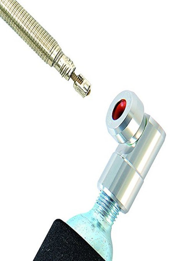 UNICHE Sprint CO2 Bike Tire Inflator, CO2 Inflator Fits Presta Valves, CO2 Bike Pump for Road, MTB, Gravel, TT, and E-Bike (CO2 Cartridges Not Included) - Silver - Image 3