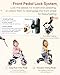 RIDYEE Tricycle for Toddlers 18 Months to 5 Years with Removable Push Handle Tricycles for 35 Year Olds Ideal for OnTheGo Families Adjustable CarryFriendly Seat White - Image 4