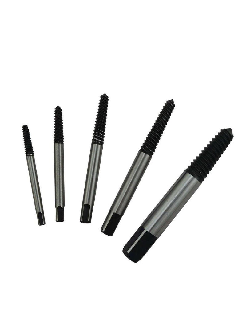 Universal Mixed Screw And Bolt Extractor Set 5Pcs