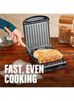 George Foreman George Foreman Panini Indoor Electric Grill and Press - 2 Servings - Black  - Image 5
