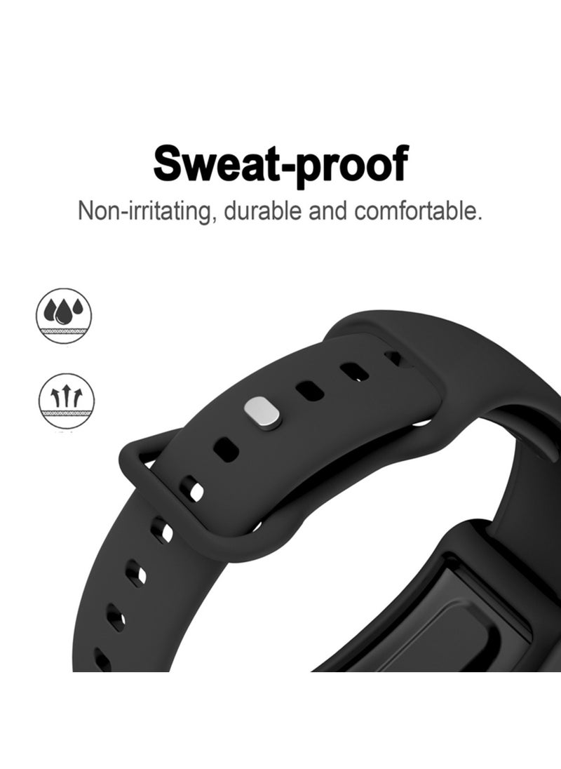 TEMPO Silicone Loop Band Compatible with WHOOP 4.0 & 3.0 Fitness & Activity Tracker - Sports Soft Touch Wristband, Waterproof and Sweatproof , Adjustable Strap and Easy to Use  - Image 4