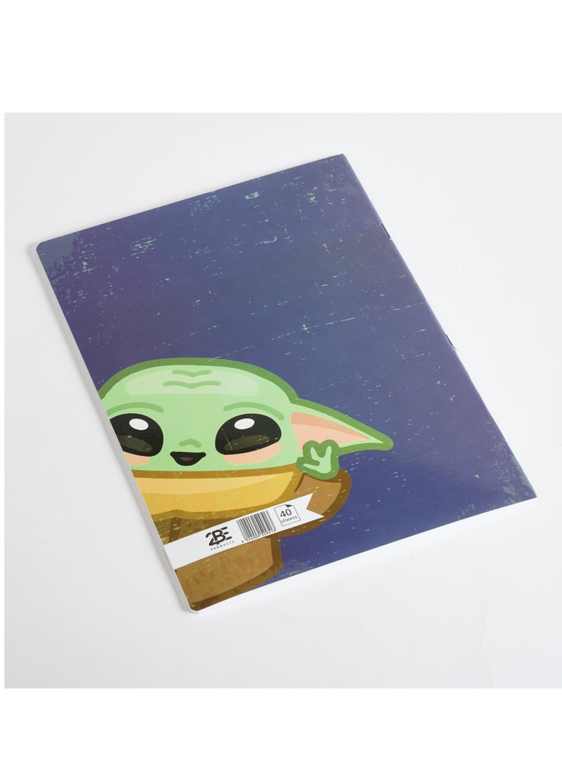Borg El Arab - A4 Stapled Notebook Size (29.7*21) 80 Sheets - Image 1