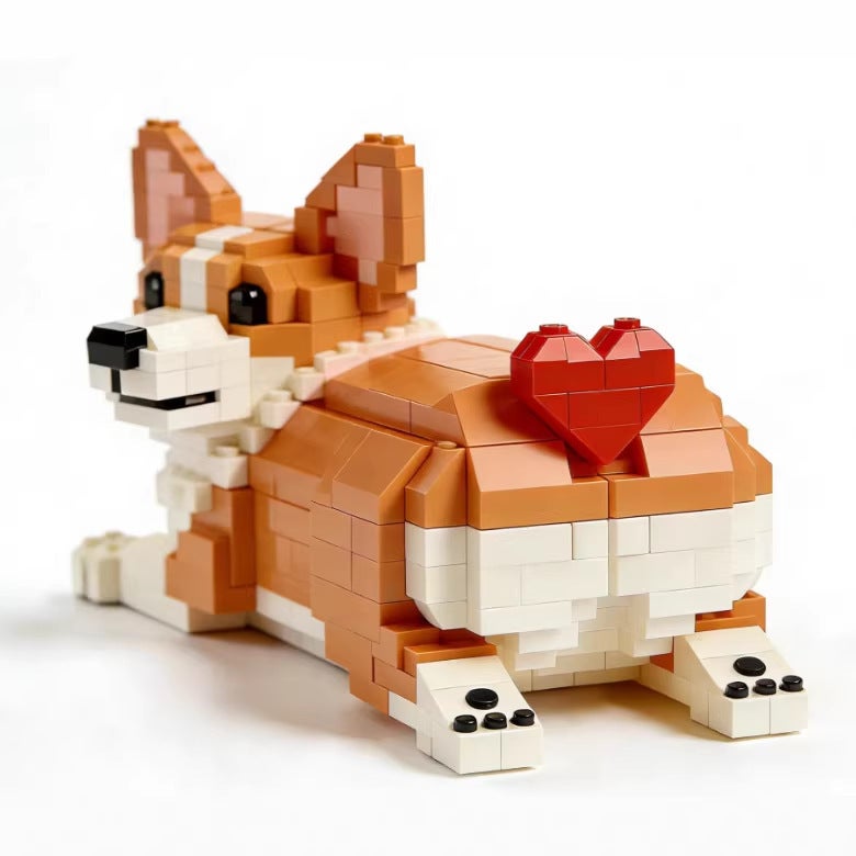 Dog Lover Building Blocks Set - Compatible DIY Model - Image 4