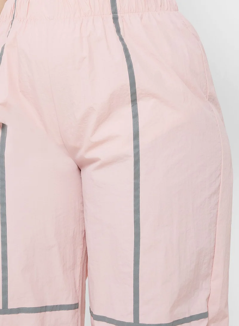 Ginger Plus Contrast Detail Joggers