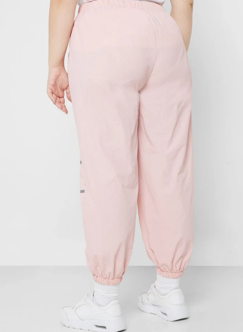 Ginger Plus Contrast Detail Joggers