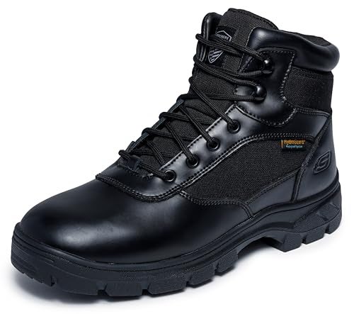 Skechers mens Wascana - Benen Wp Military and Tactical Boot, Black, 11 US - Image 2
