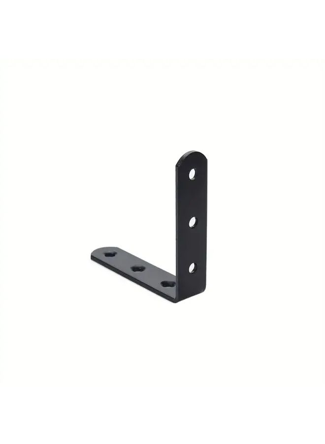 4pcs Heavy Duty Stainless Steel Corner Braces Right Angle Bracket with Pre Drilled Holes for Furniture Shelves Chairs Tables Dressers Easy Installation Enhanced Stability - Image 5