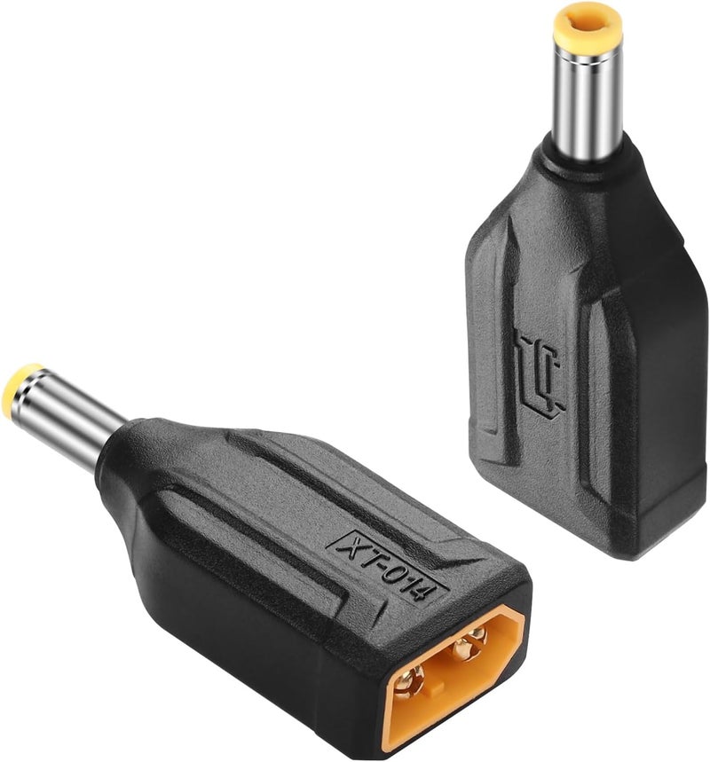 SinLoon 2 Pack XT60 to DC5525 Adapter XT60 to DC 55mm X 25mm Wireless for TS100 Soldering Iron FPV Monitor PowerDrone XT014 - Image 1