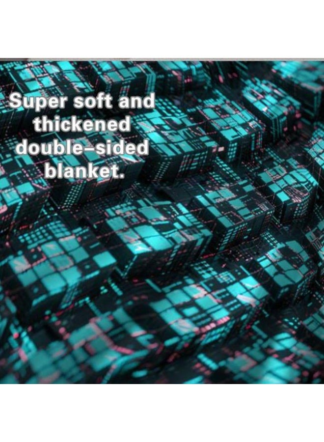 general Flannel thin blanket (warm and comfortable, suitable for sleep, gaming, dust removal and sandproof) 150cm*200cm - 217 - Image 1