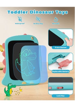 Generic LCD Writing Tablet Toddler Girl Travel Toys, 8.5 Inch Doodle Board Drawing Pad Girl Birthday Gifts,Drawing Tablets for 2-8 Years Old Kids (Blue)  - Image 2