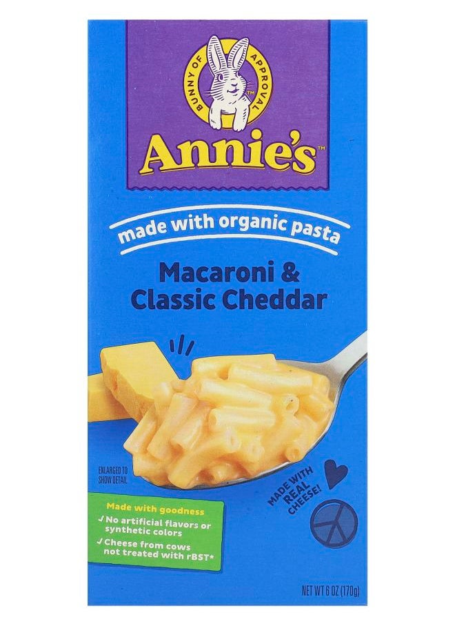 Annie's Macaroni & Classic Cheddar 6 oz (170 g) 
