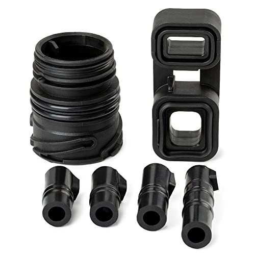 FANHAY 6PCS ZF6HP19Z 6HP19 6HP21 Valve Body to Case Sleeve Connector Seal Kit for BMW Replace 24107536339 24107536340 24107536341 24347588724 24347588725 24347588759 - Image 1