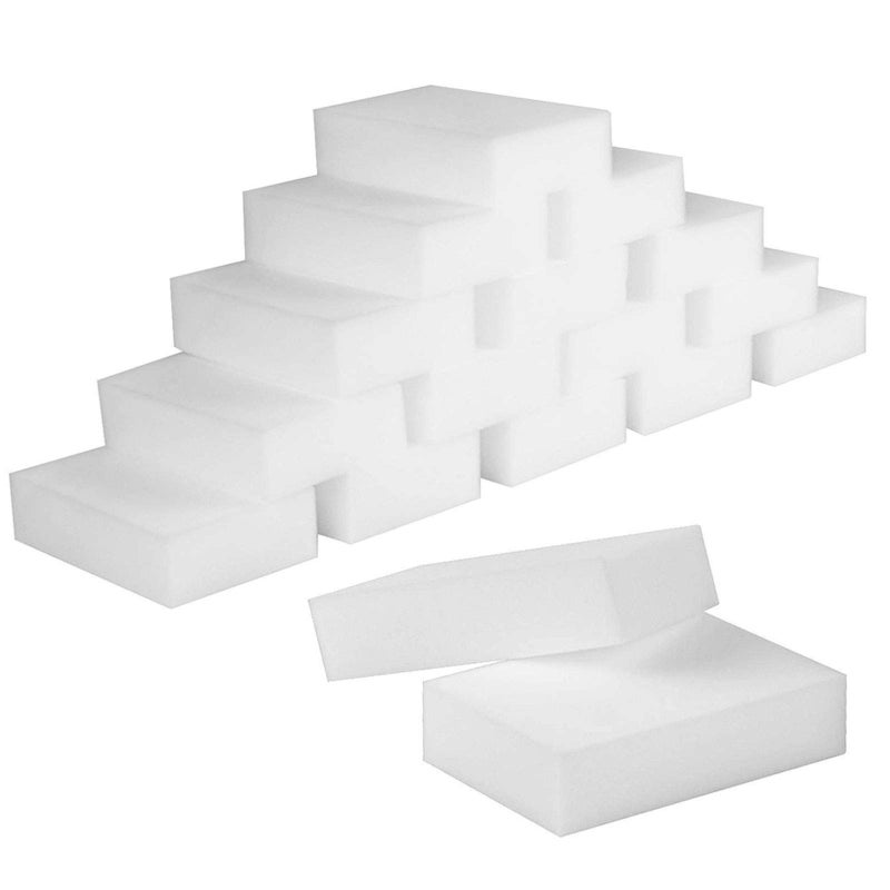 STARVAST Magic Cleaning Sponge Pack of 50 Magic Eraser Sponges Melamine Foam Cleaning Pad  Eraser Sponge for All Surface  Bathroom Kitchen Floor Baseboard Wall Cleaner Chemical Free