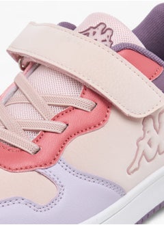 Kappa Girls Colourblock Low-Ankle Sneakers With Hook And Loop Closure  - Image 4