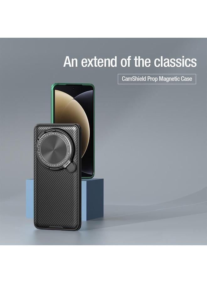 Nillkin Case For Xiaomi 15 Ultra Black Mirror Prop CD Texture Mirror Precise Hole MagSafe Magnetic Phone Case - Image 5