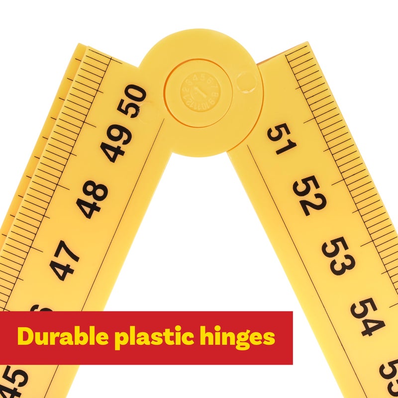 LEARNING ADVANTAGE Folding Meter Stick | Measure in Inches, Centimeters, Millimeters and Meters | Learn Metric and Imperial Measurement Systems - Image 5