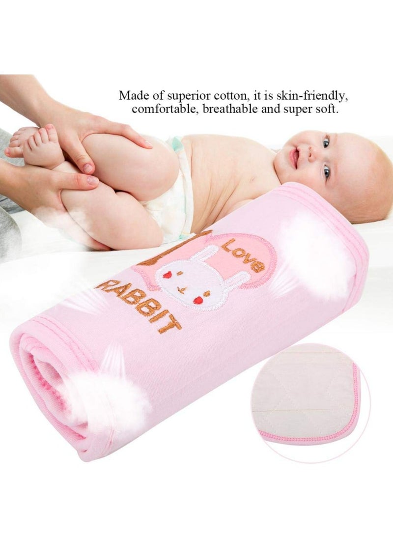 Oasisgalore Baby Belly Belt, Newborn Abdomen Warmer & Waist Support, 22"x6.3" (Pink).  - Image 5