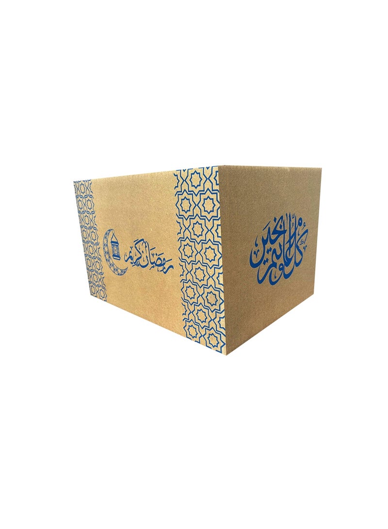 Baddar 25 pcs Ramadan Cardboard Boxes – Storage & Food Distribution (40×30×25 cm) - Image 2