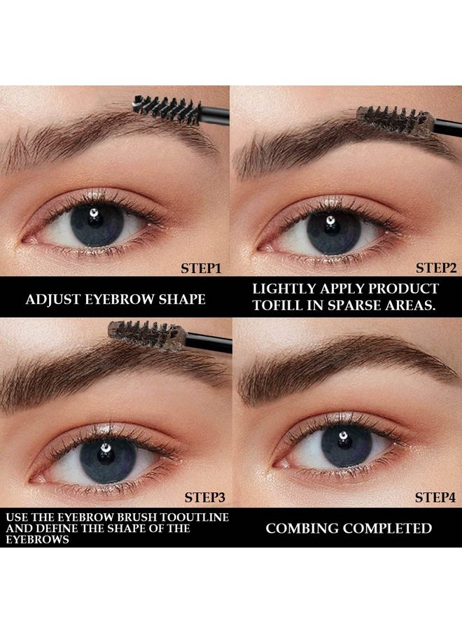 BINGBRUSH Tinted Thickening Brow Mascara,Brow Fast Sculpt,Waterproof, Transfer-proof, Brush to Fill in Eyebrows and Cover Gray Hairs - Cruelty Free - Light Medium Brown (1pc 07 Espresso)  - Image 4