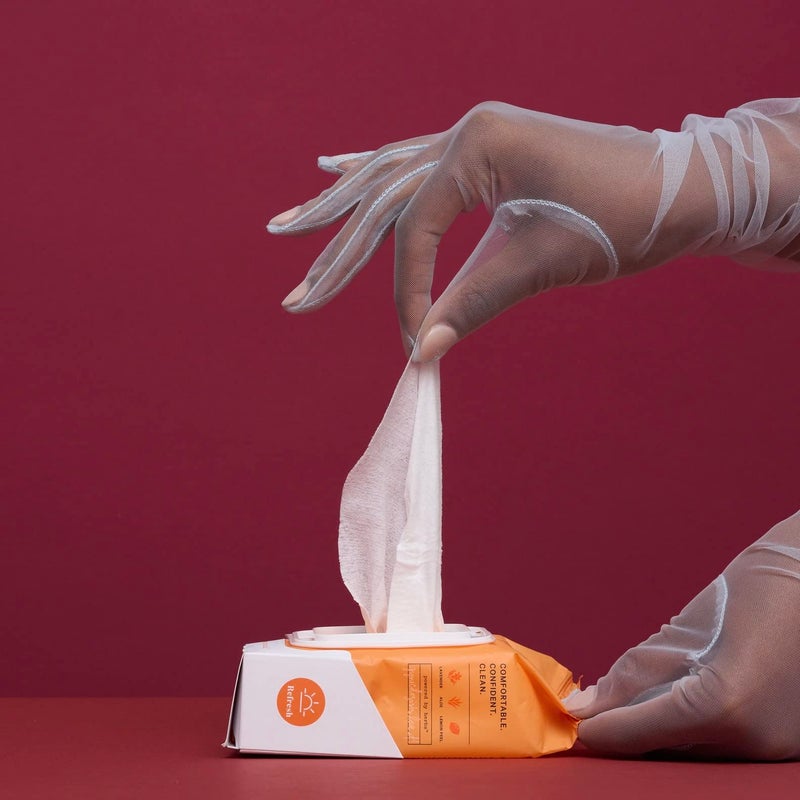 The Honey Pot Company - Feminine Wipes - Daily PH Balancing, Fragrance & Sulfate Free Wipes for Intimate Parts, Body, or Face - Hygiene Products - Normal 30 ct - Image 5