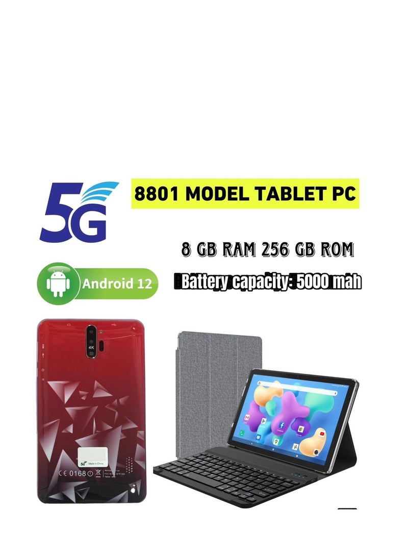 JOROBO - 7-Inch ITouch Smart Tablet 8801 Android 12.1 Tab With 256GB ROM 8GB RAM Quad Core Wi-Fi 5G LTE Dual Sim - Image 1