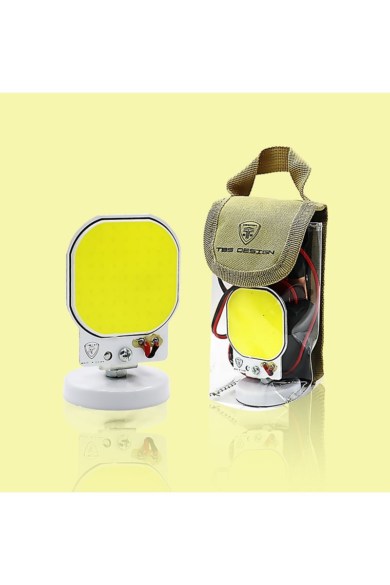 Toby's Toby's TBS DESIGN CRL-B01 360° LED Camping Lantern – Multicolor Portable Work Light with Magnetic Base, Shockproof, Energy Efficient, Built-In Drive & Temperature Control - Image 1