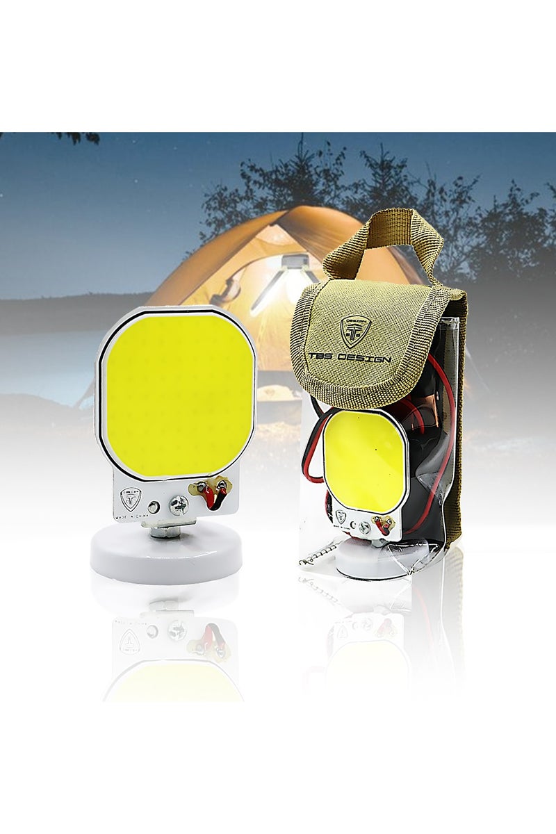 Toby's Toby's TBS DESIGN CRL-B01 360° LED Camping Lantern – Multicolor Portable Work Light with Magnetic Base, Shockproof, Energy Efficient, Built-In Drive & Temperature Control - Image 2