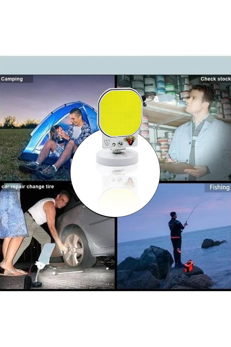 Toby's Toby's TBS DESIGN CRL-B01 360° LED Camping Lantern – Multicolor Portable Work Light with Magnetic Base, Shockproof, Energy Efficient, Built-In Drive & Temperature Control - Image 5