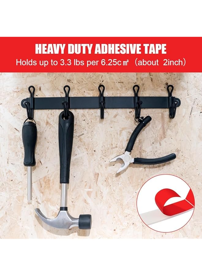 erorex New Upgraded Double Sided Tape Heavy Duty Extra Thick 0.04 In Foam Tape Strong Adhesive Mounting Tape Waterproof For Picture Hanging Strips Carpet Tape For Led Strip Light Indoor And Outdoor - Image 5