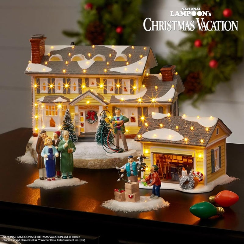 Department 56 Snow Village National Lampoon's Christmas Vacation Accessories Fire it Up Dad Figurine, 1.38 Inch, Multicolor - Image 3