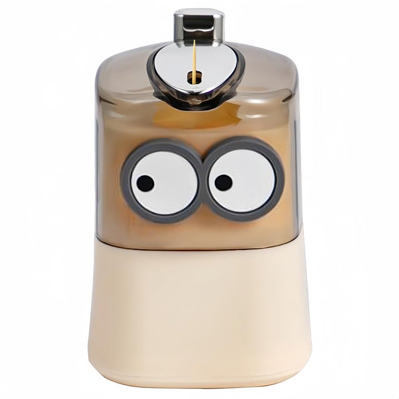 PEFWO Toothpick Holder, Toothpick Dispenser, Pop-up Automatic Toothpick Dispenser, Automatic Toothpick Dispenser for Kitchen, Restaurant, Hotel(Big Eyes) - Image 1