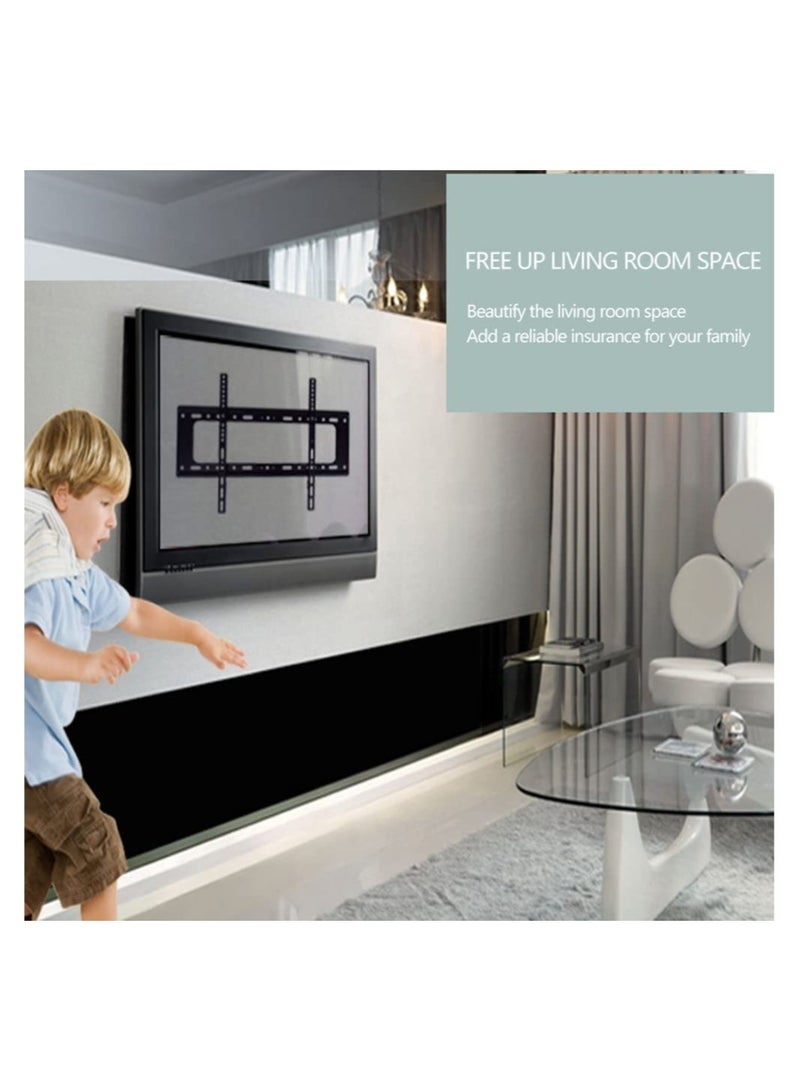 TV Wall Mount for TVs Up to 85" - Holds Your TV Only 1.25" from The Wall - Big Hardware Assortment for Simple Install - Image 4