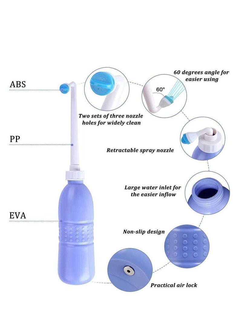 Portable Breeze Handy Personal Bidet Sprayer Blue 650ml  - Image 4