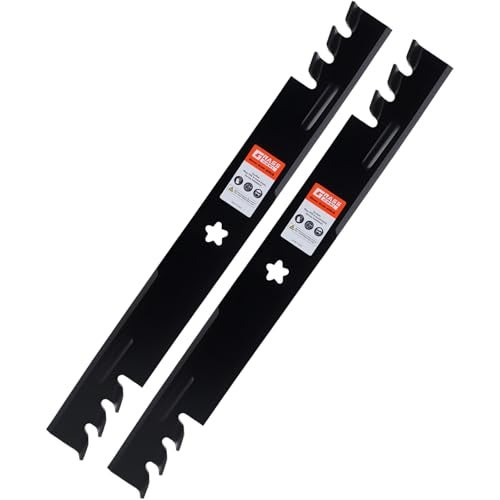 Grasscool 403107 405380 Mower Blades for for Husqvarna Craftsman 46 inch Zero Turn Riding Mower with 5-Star Mounting Pattern RZ4623 YTH22V46 Z246 YTH21K46 YTH20K46 YTA22V46 Mulching - Image 1