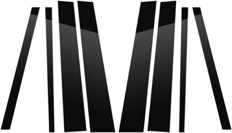 Vuzmode 8PCS Window Trim Cover for Toyota Prado - Image 2