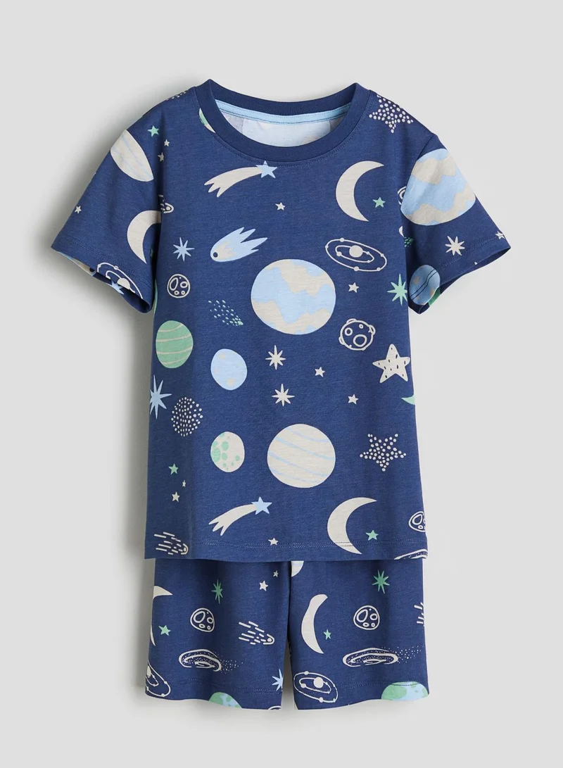 اتش اند ام Kids Printed Short T-Shirt Pyjamas