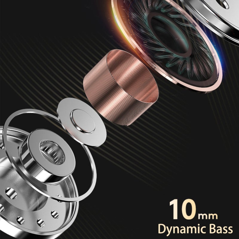 K1 Wired Headphones 3.5mm Hybrid HiFi Earphone Stereo Music Deep Bass Noise Canceling Earphone - Image 4