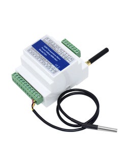 GSM Remote Relay Switch Access Controller T201 GSM Temperature Alarm 2G/3G/4G Power Status Monitoring Power Failure SMS Alarm 2 Relay Output Temperature Sensor