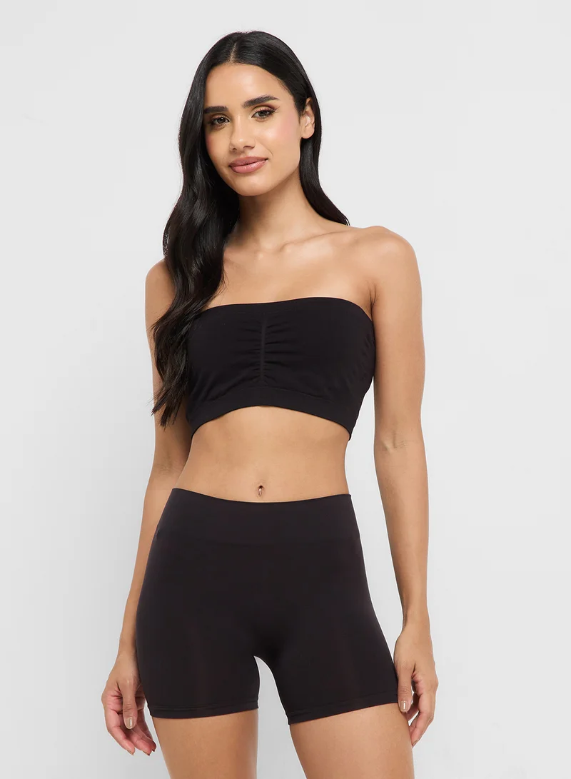 اونلي Onlvicky Seamless Mini Shorts
