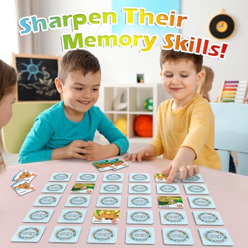 Aizweb Alphabet Match GameMemory Game52 Pcs ABC Learning Letter Flash Cards for Toddlers Ages 3 4 5Educational Toys for Pre K Preschool Kindergarten Learning Activities Classroom Must Haves - Image 5