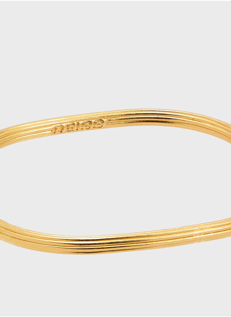 REISS Claudia: Contour Hinged Cuff  - Image 3