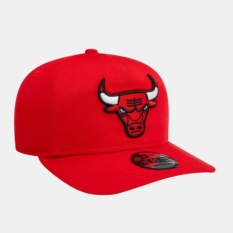 New Era Red Men's NBA Chicago Bulls Washed Precurved Golfer Cap for Men | Best Price UAE