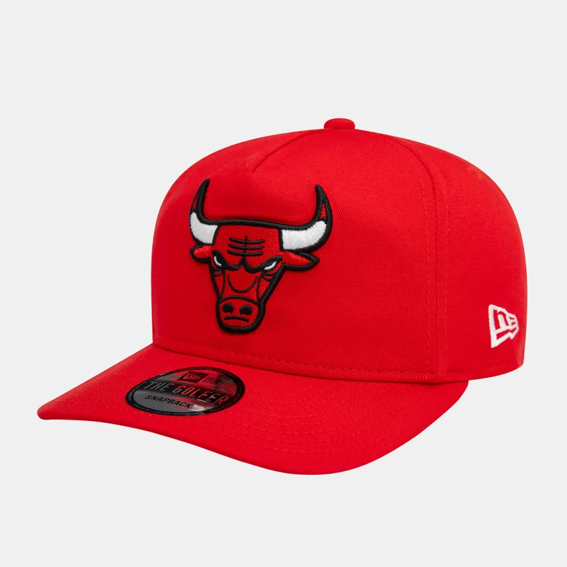 New Era Red Men's NBA Chicago Bulls Washed Precurved Golfer Cap for Men | Best Price UAE
