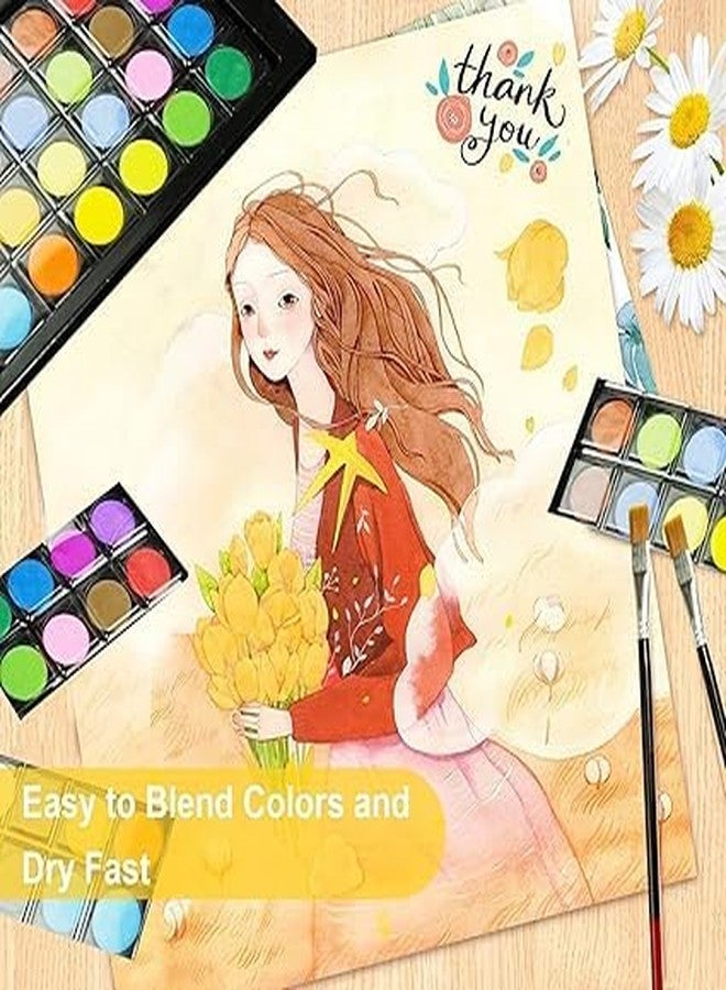 HOMEMIND Art-Set-For-Kids-With-145 Pieces-Drawing-Kit-With-Coloure-Pencils-Oil-Pastels-Paint-Brushes-And-Water-Coloure-Pencils-Unicon-Theme-Art-Set-By-Astrophile - Image 5