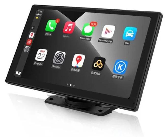 9 inch car screen with rear camera, easy to install and remove, no need to remove the decoration - Image 1