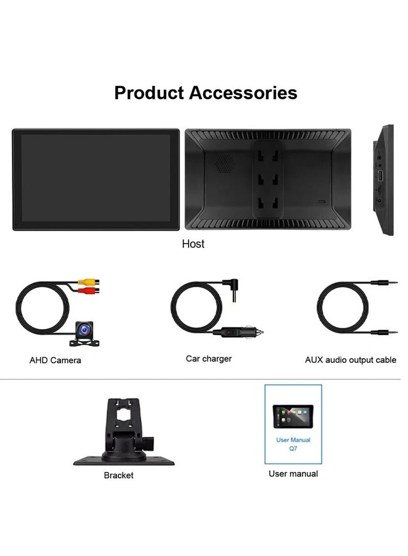 9 inch car screen with rear camera, easy to install and remove, no need to remove the decoration - Image 3