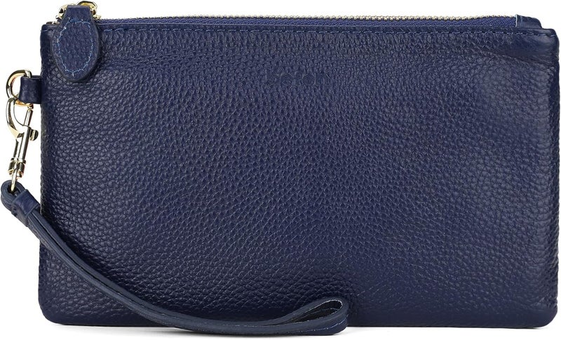 befen Genuine Leather Wristlet Clutch RFID Blocking Bag Cell Phone Wallet Purse Wristlet Wallet Purses and Handbags for Women - Image 1